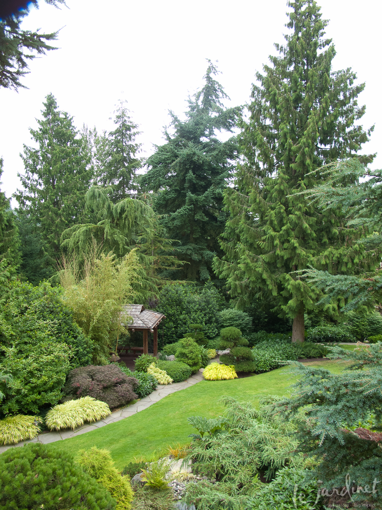 This garden, featured in my book Fine Foliage, was the homeowners inspiration