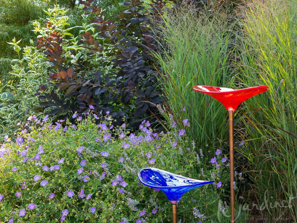 Garden art may be the perfect finishing touch