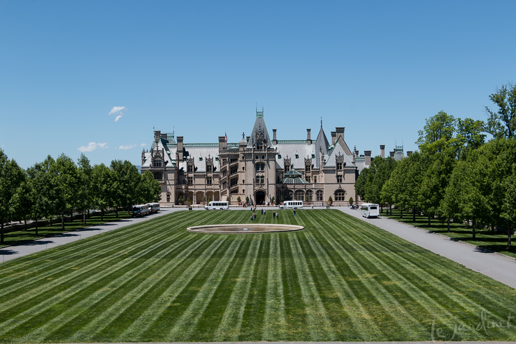 Biltmore House, a French renaissance style extravaganza built 1889-1895 by the Vanderbilt family